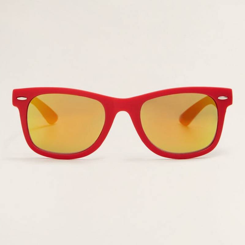 AN1 okulary słoneczne red Mango Kids chłopięce Kolor czerwony