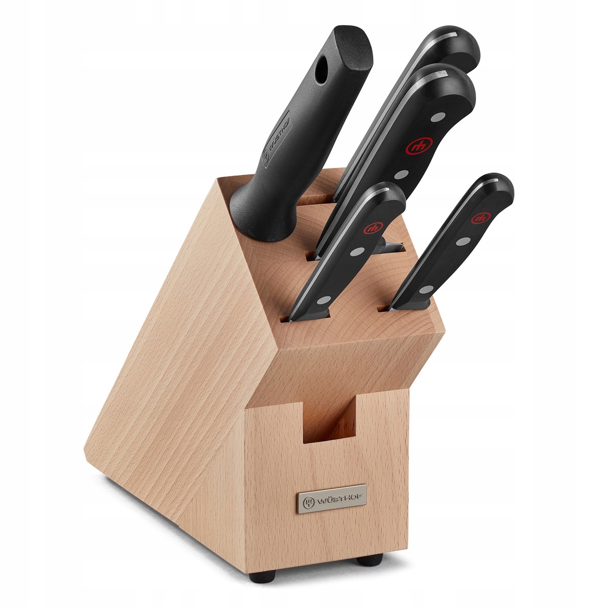 WUSTHOF GOURMET zestaw noży 5 w bloku CLASSIC