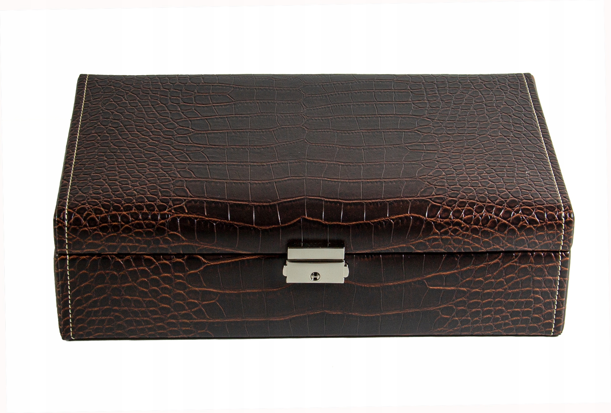 Pudełko skórzane 10 zegarków LeCroc super jakość I Płeć uniseks