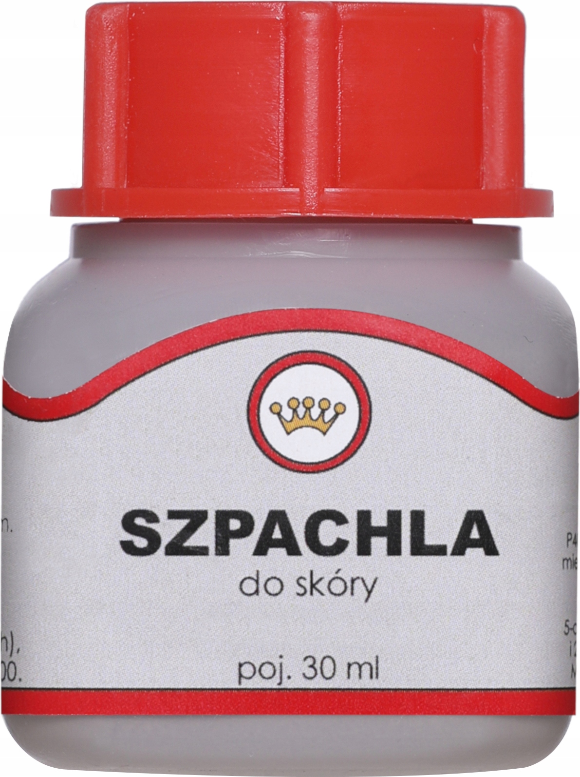 Szpachla płynna do skóry Renoskór 30ml czarny Pojemność opakowania 30 ml