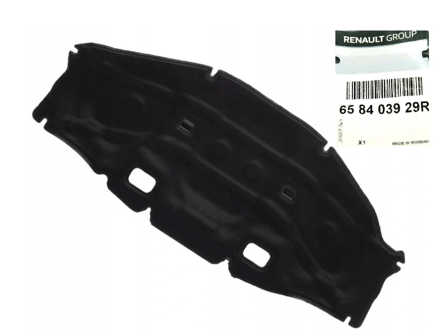 WYGLUSZENIE MASKI DACIA DUSTER OE 658403929R
