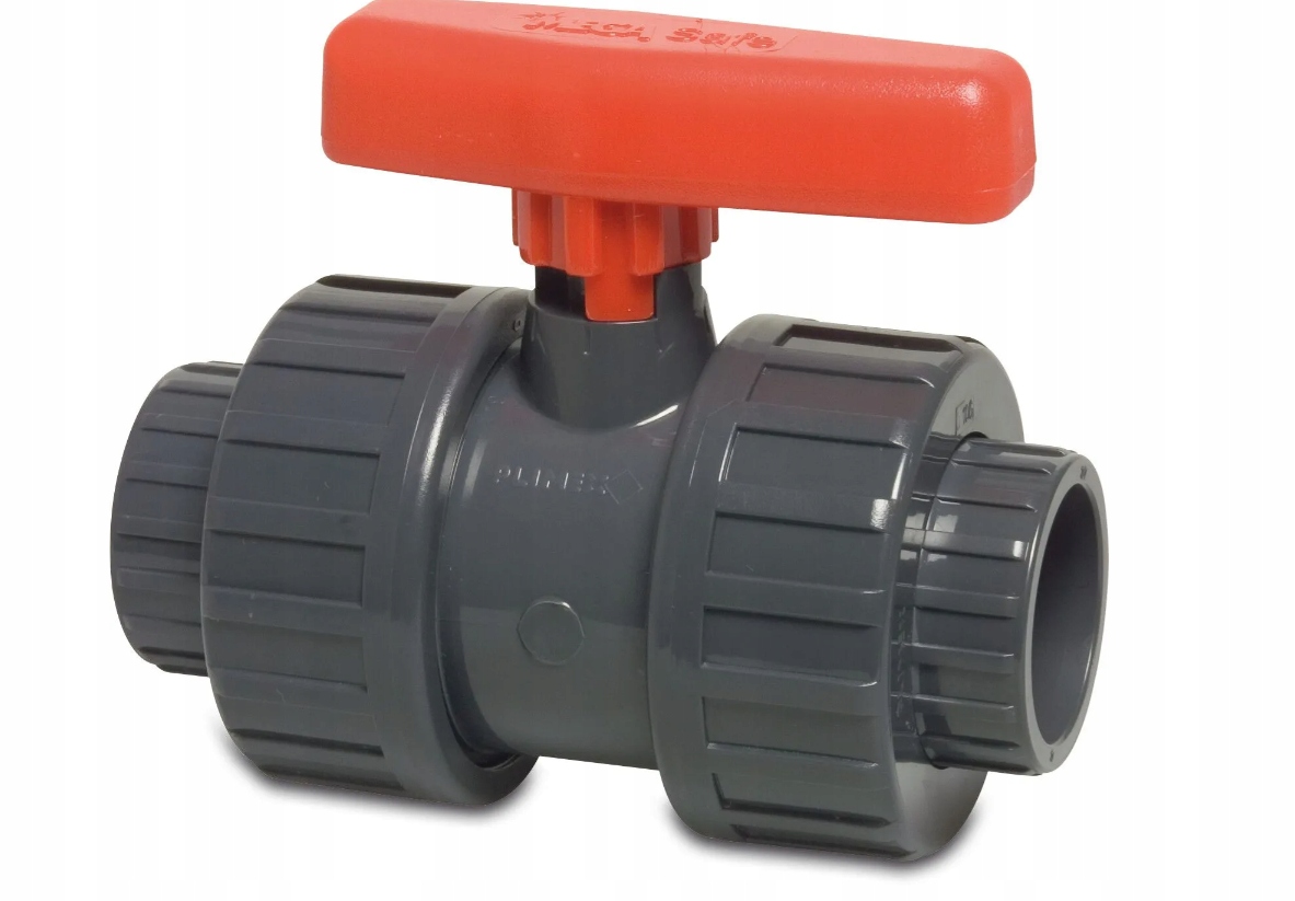 Zawór kulowy Pvc 2x63mm klejenie wewnętrzne