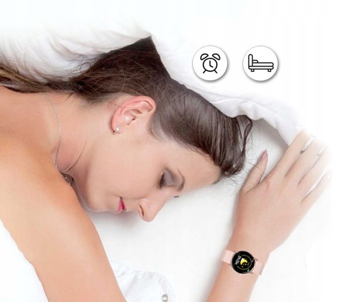 ZEGAREK SMARTWATCH RUBICON SEN PULS SMS CIŚNIENIE Szerokość koperty 45 mm