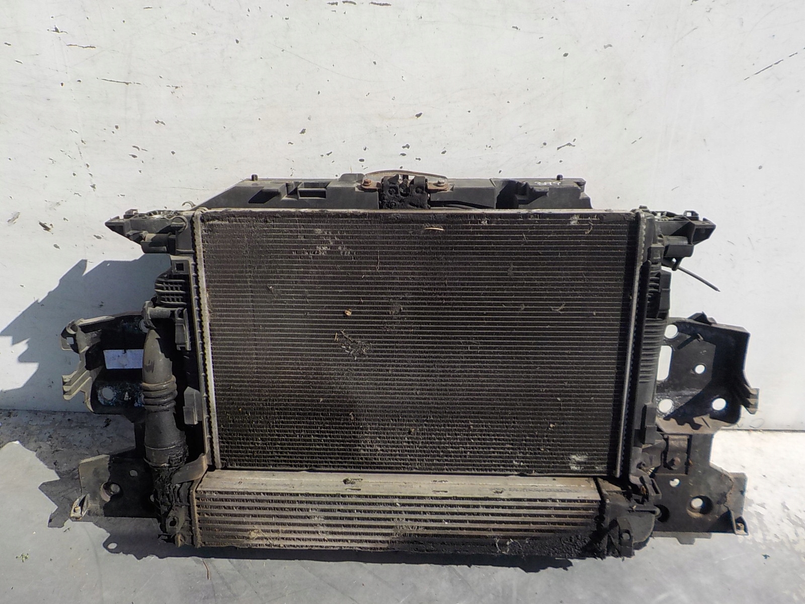 399 RENAULT GRAND SCENIC III 1.9 DCI support panel for radiators sider radiator