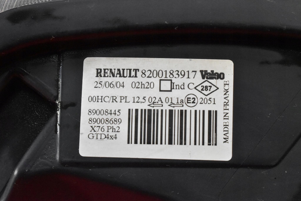REFLEKTOR left light front EU 8200183917 RENAULT KANGOO 1 and LIFT 03-09