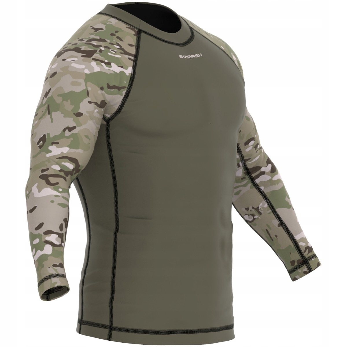 RASHGUARD Z DŁUGIM RĘKAWEM SMMASH - TROOPS - M