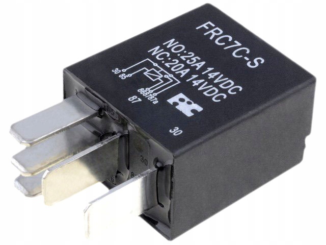 

Przekaźnik Samochodowy Mini 12V20/25A FRC7C-S-DC12