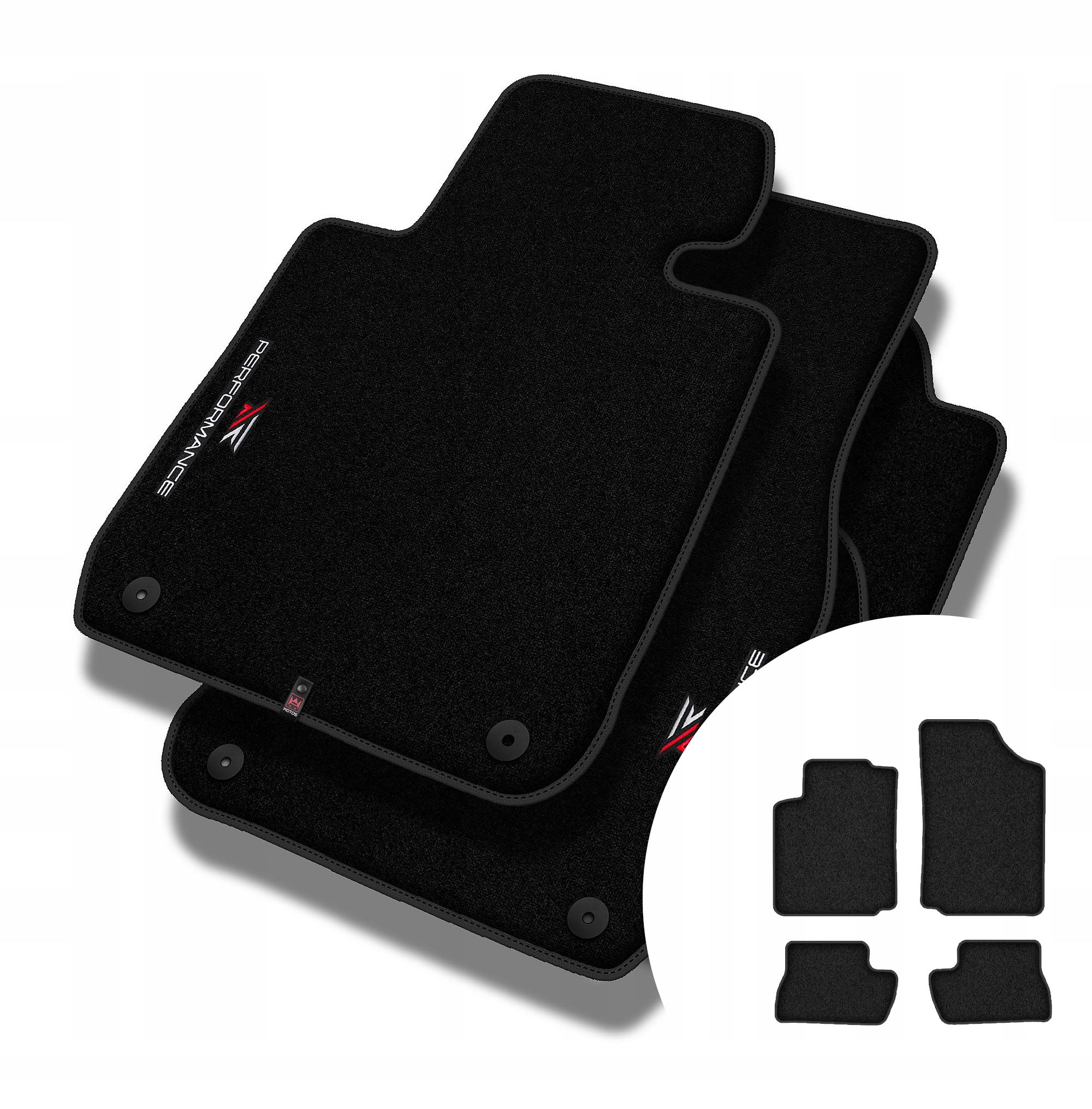 Velúrové koberčeky Performance Premium pre Citroen C2 2003-2009