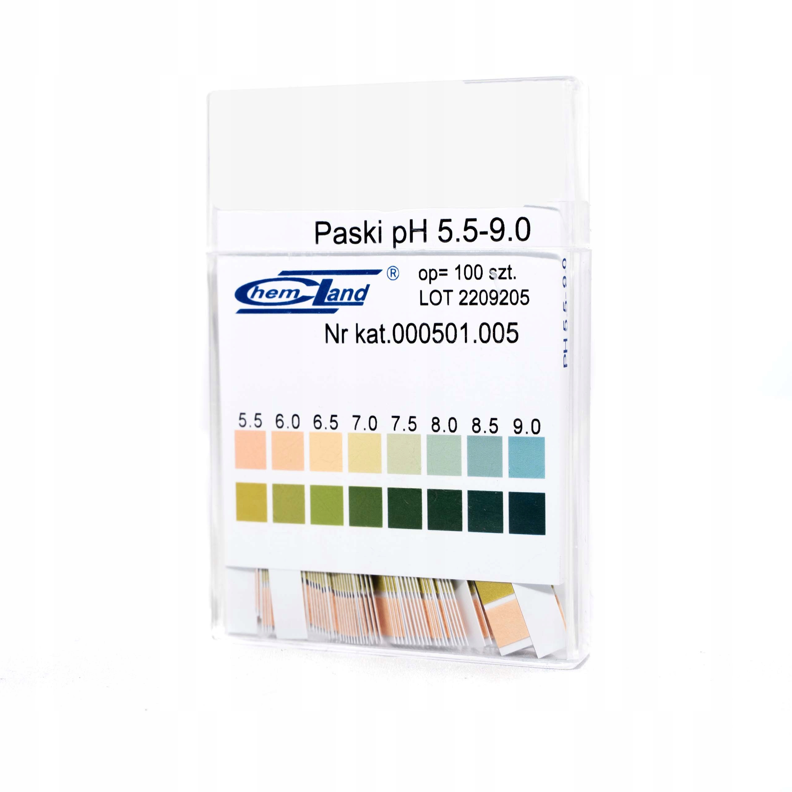 

Paski pH fIx 5,5-9-0 2 polowe 100 szt.