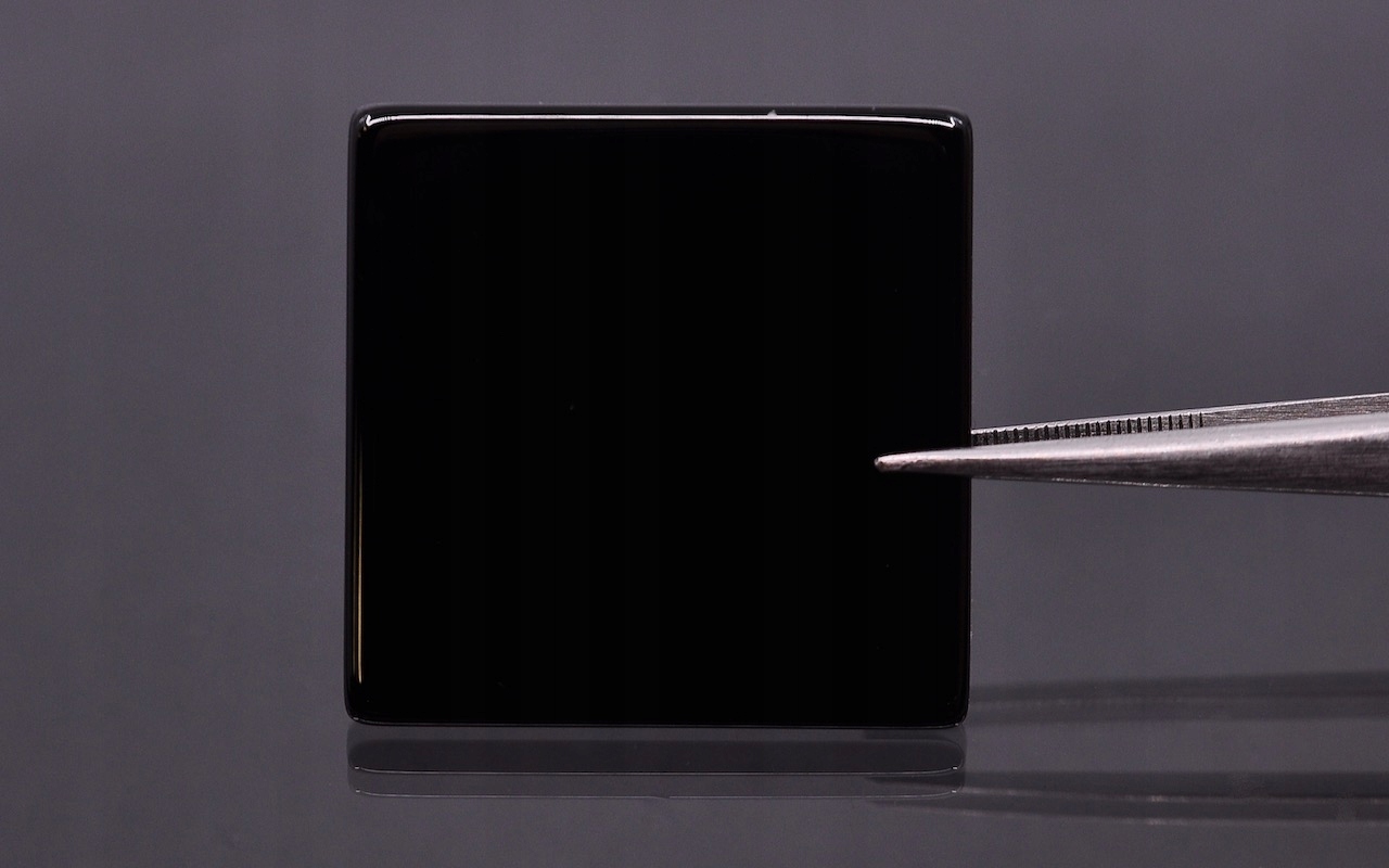 Onyx mělký čtverec 30x30 mm