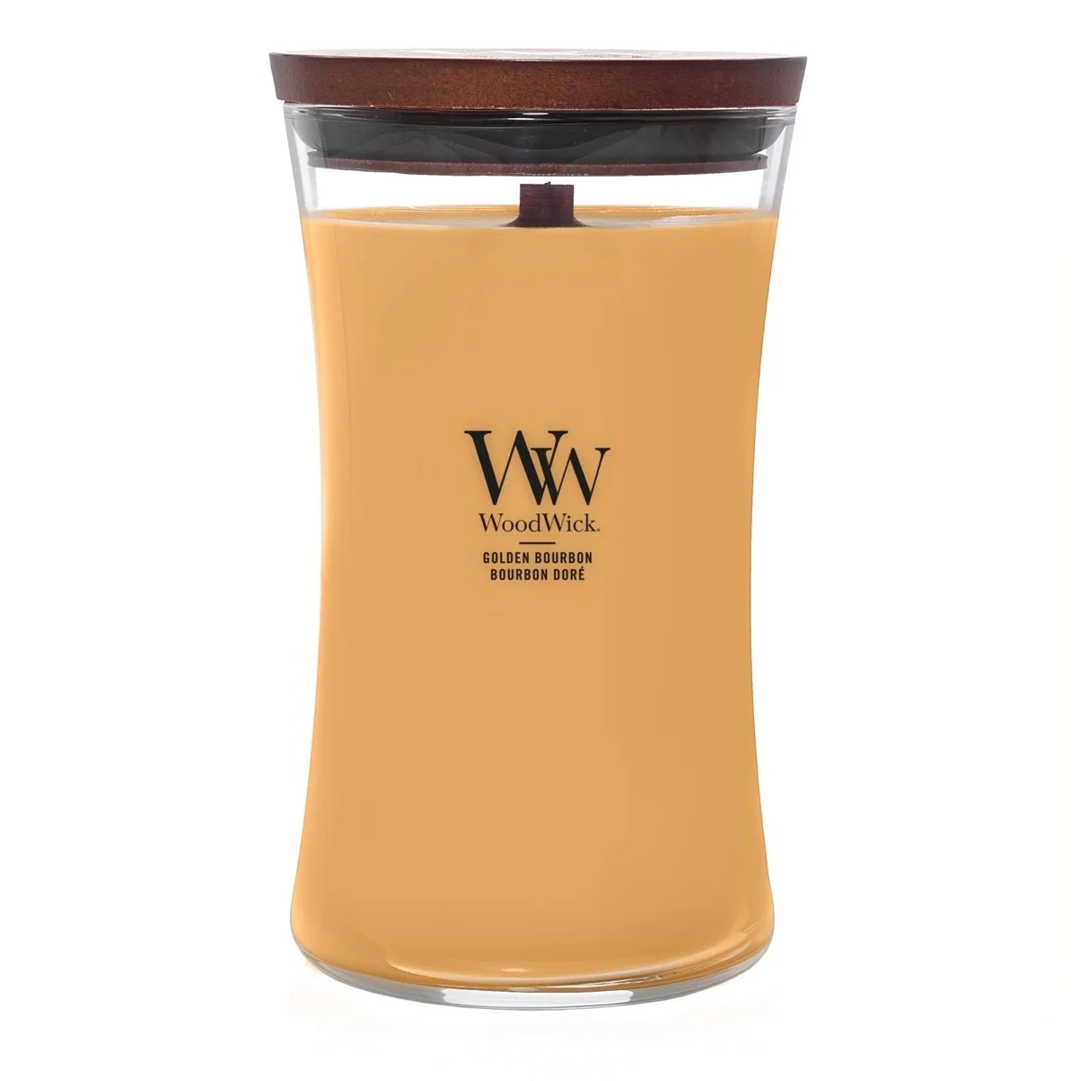 Woodwick Golden Bourbon svíčka 609,5 g
