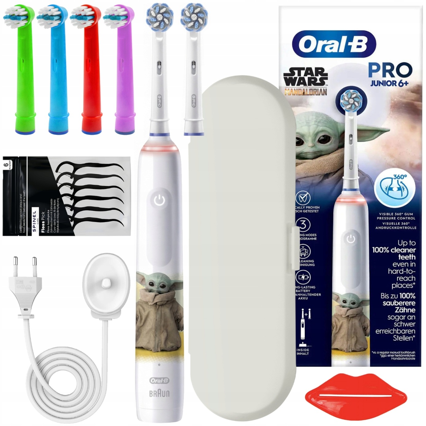 Szczoteczka Elektryczna Dla Dzieci Oral-b Junior Pro Star Wars Zestaw Etui