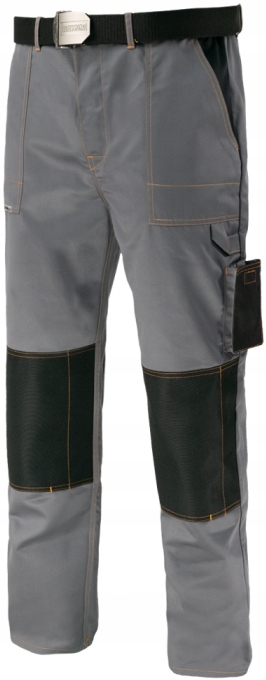 Wygodne SPODNIE ROBOCZE męskie ochronne do pasa