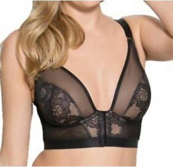 Gossard Dámská Podprsenka 18108 Soft Black S Předním Zapínáním Velikost 70D Uk 32D