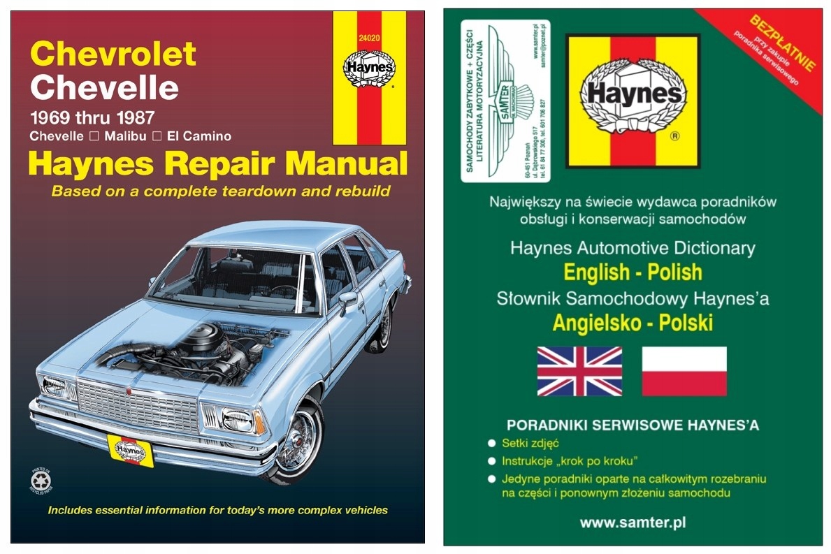 Chevrolet Chevelle Malibu El Camino 1969-87 Haynes