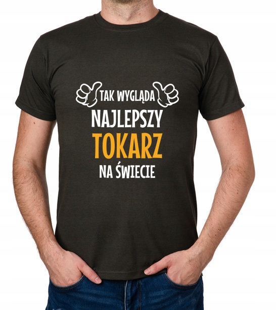 

koszulka Najlepszy Tokarz prezent