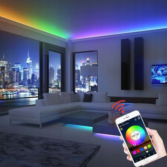 Zestaw taśma LED Smart Home IR WiFi RGB IP20 36w Marka BERGE