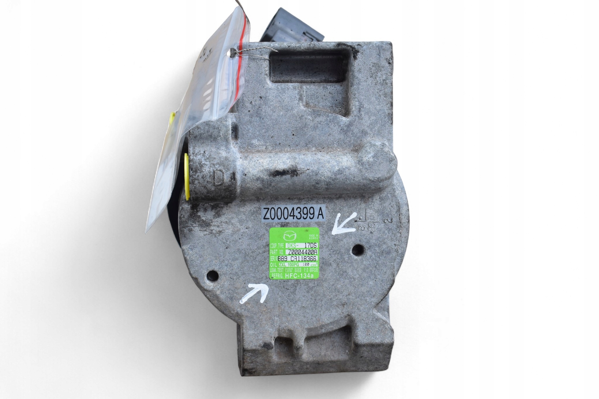 Klimakompressor klimaanlage MAZDA 6 II 2.0 Z0004400A