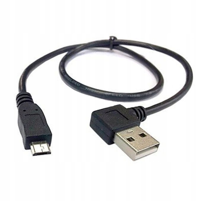 

Kabel Kątowy MicroUSB Micro Usb do Usb Lewy 0,5M