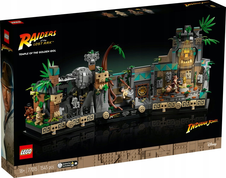 Lego 77015 Indiana Jones Chrám Zlaté Sošky