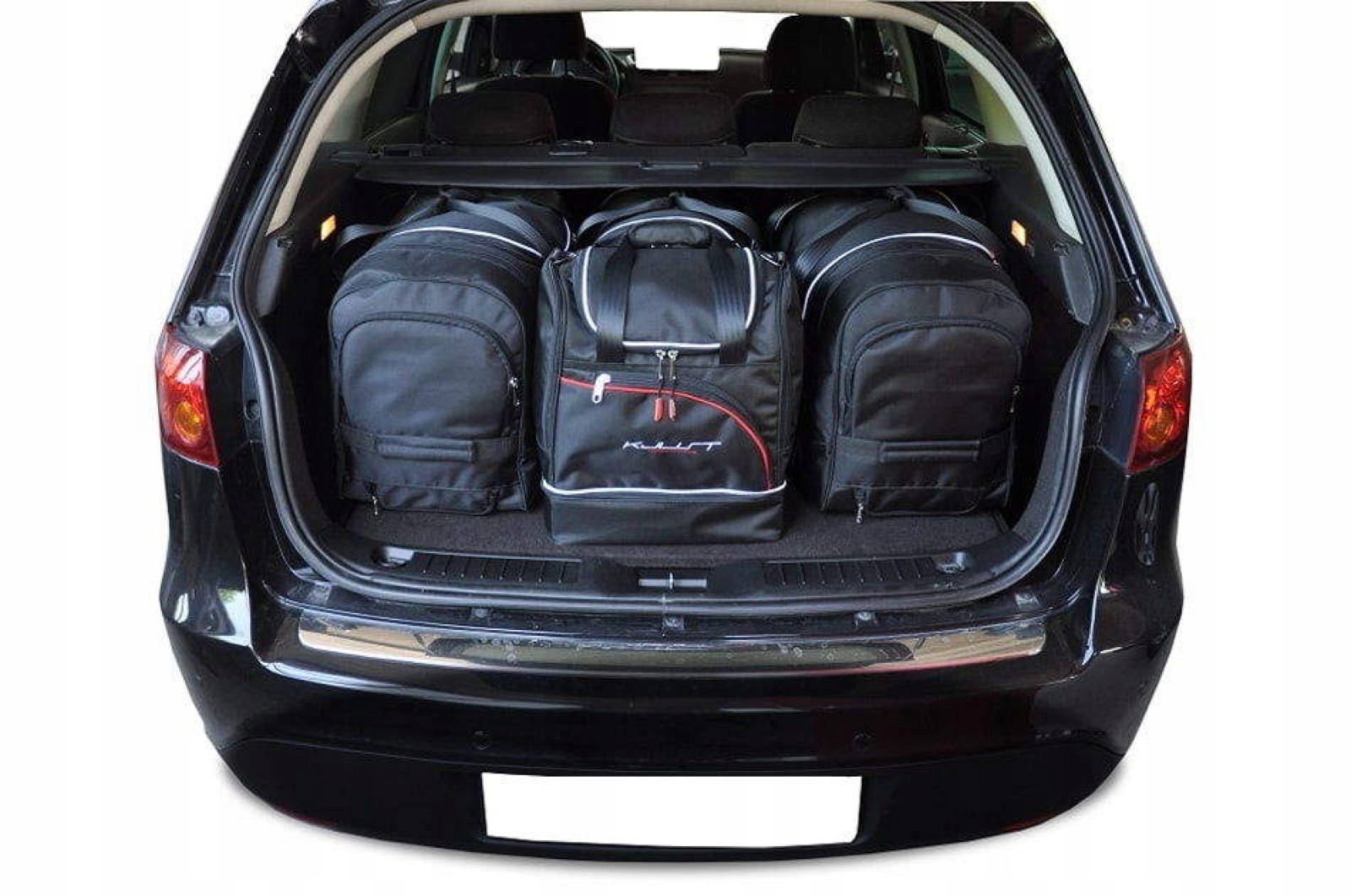 J&j Automotive Sada 4ks cestovných tašiek Sport pre Fiat Croma 2005-2010