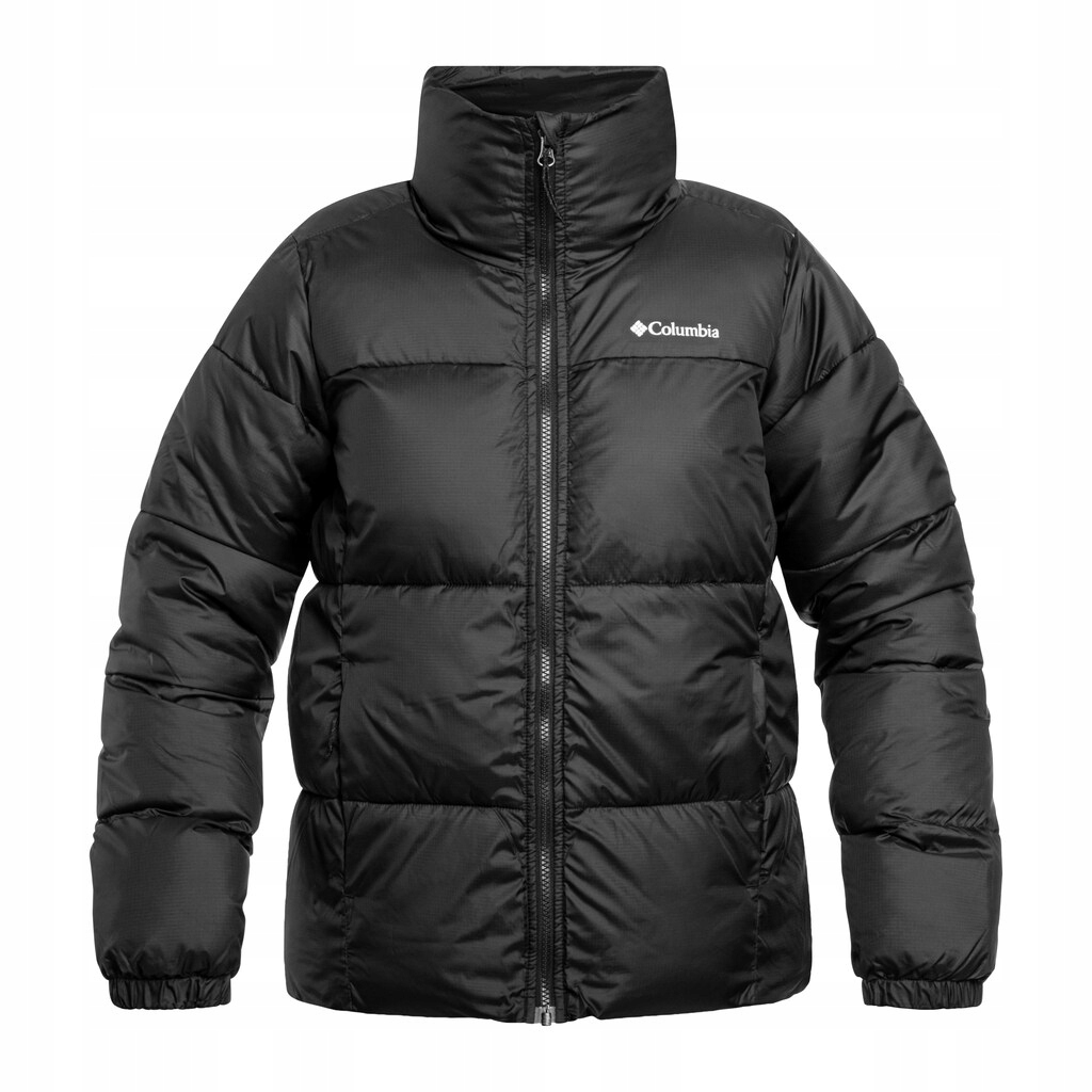Dámská zimní péřová bunda Columbia Puffect II Full Zip Jacket Black XL