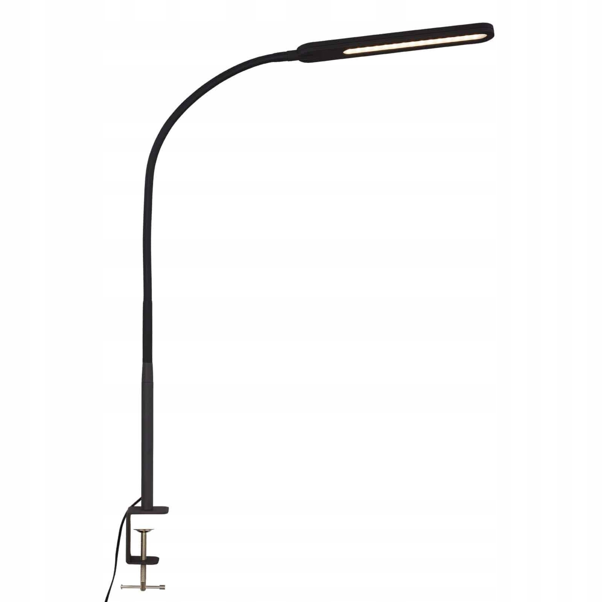 Briloner Led Cct svietidlo so svorkou, dotykové, 110 cm, 8W, čierne