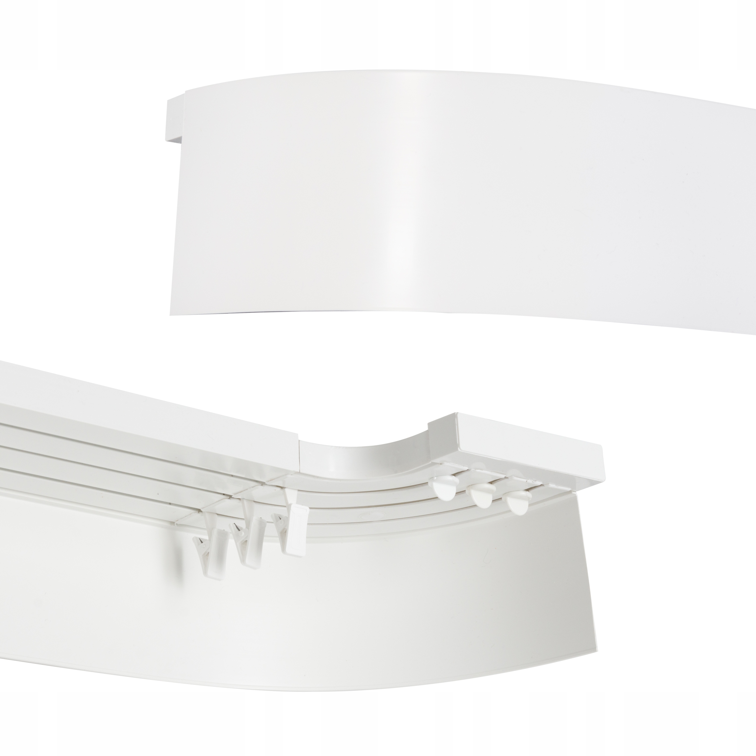 Łuk zakończeniowy do szyny pcv III 3-torowej kpl Rodzaj końcówka