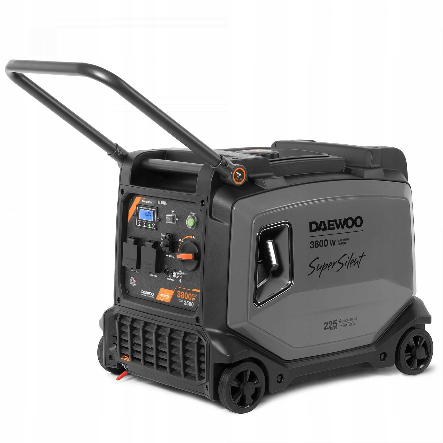 Agregat Prądotwórczy Inwertorowy 3800 W Daewoo