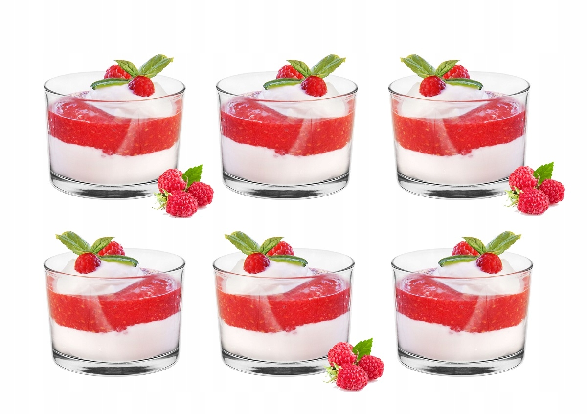 

Komplet 6szt Salaterka 150ml Owoce Sosy Przekąski
