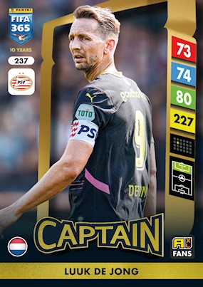 2025 Panini Adrenalyn XL Fifa 365 237 Luuk de Jong