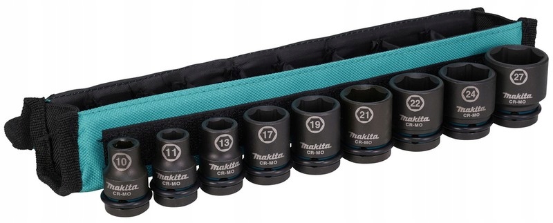 ZESTAW NASADEK UDAROWYCH 1/2'' 10-27MM 9EL. E-16617 MAKITA