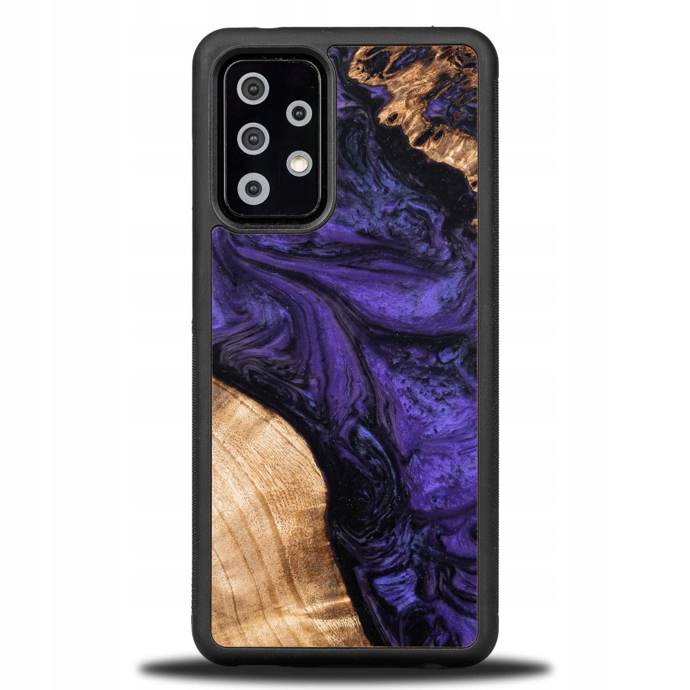 Pouzdro Bewood Unique pro Samsung Galaxy A52 5G A52S 5G fialové