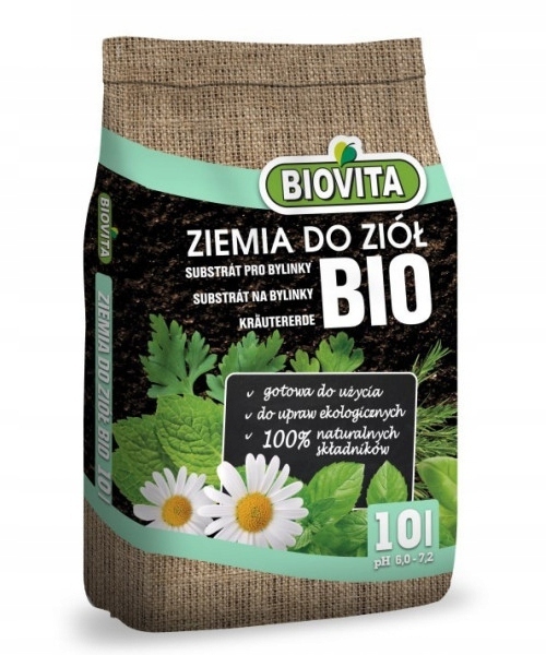 

Biovita Bio Podłoże Ziemia do Ziół 10L
