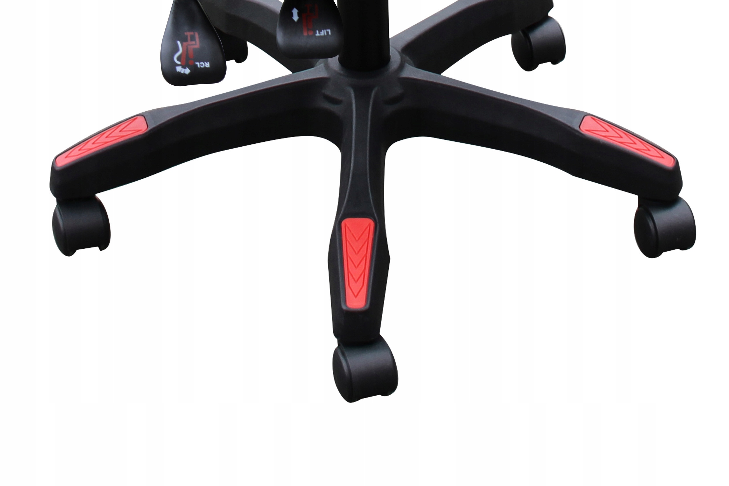 Gamer szék forgatható SZÁMÍTÓGÉPES JÁTÉKOS szék FOX-4 FEKETE Bútor szélessége 65 cm