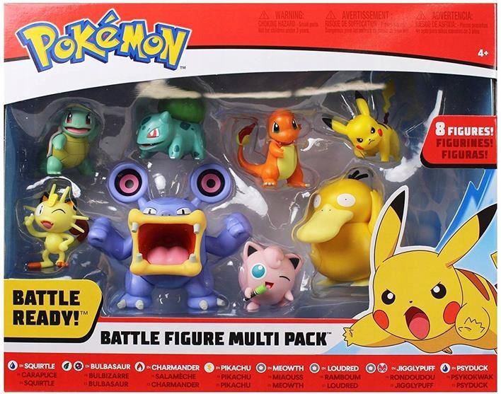 Pokemon Battle Figurki Multipack - Zabawki dla dzieci