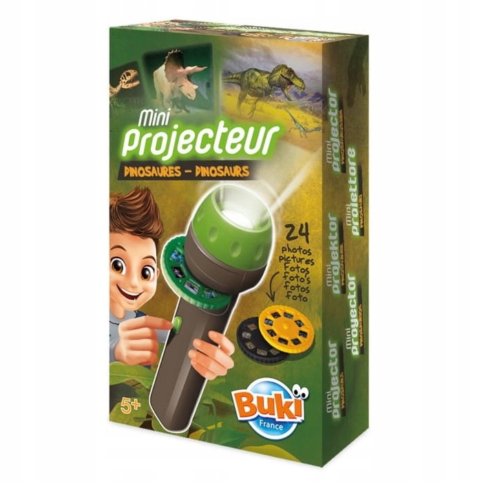 

Mini projektor historyjek Buki Dinozaury