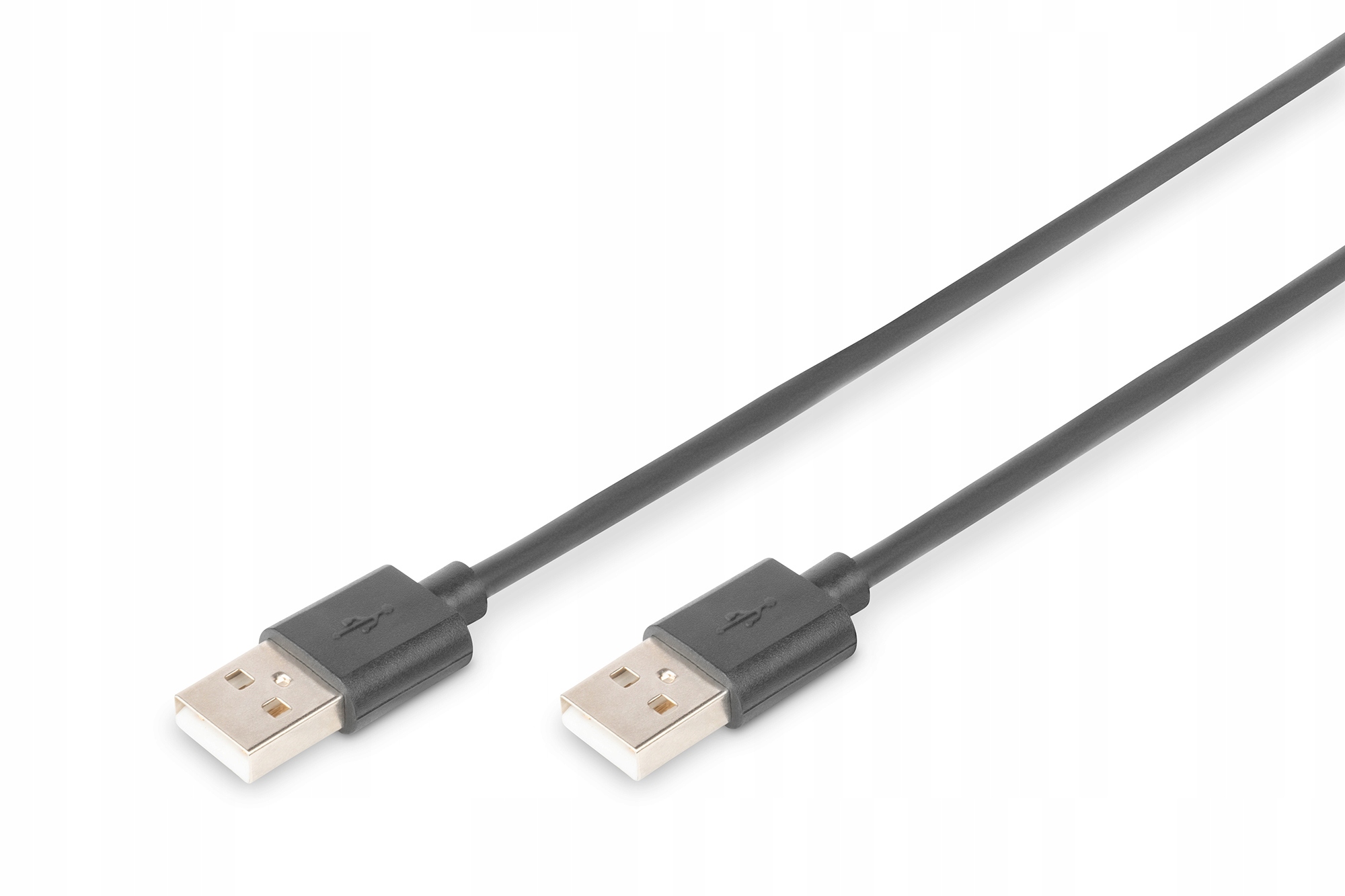 Kabel Usb Digitus AK-300101-010-S 1 m czarny