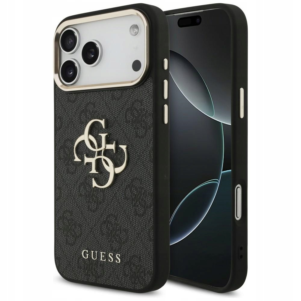Pouzdro Guess 4G Big 4G Classic Logo pro iPhone 18 Pro Max 17 Pro Max, černé