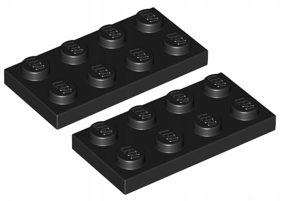 

Lego Płytka 2x4 Czarna/Black (3020/302026) 2szt