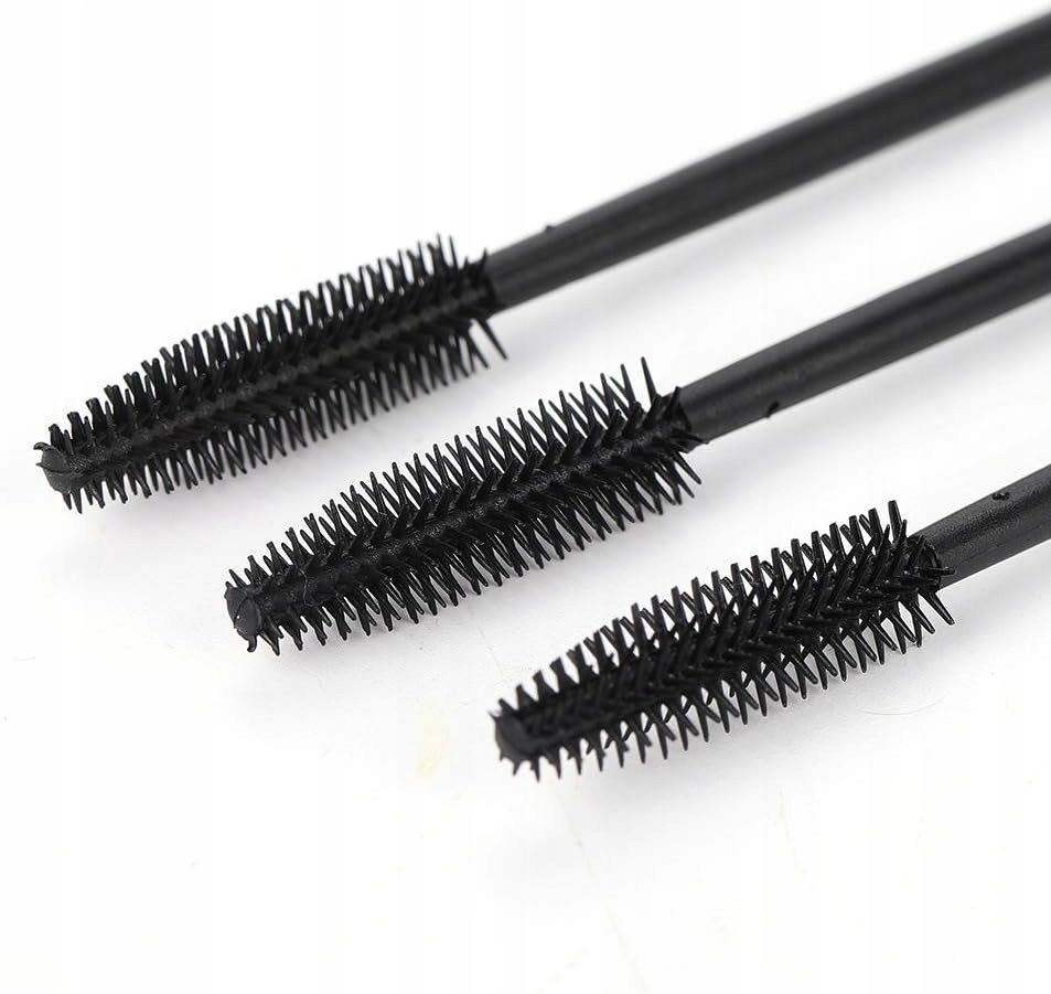 SILIKONOWA SZCZOTECZKA DO RZĘS BRWI LASHES SPIRALKA SZCZOTECZKI - 10 SZT Marka bez marki