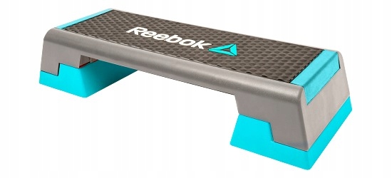 

Step Reebok Fitness szaro - turkusowy