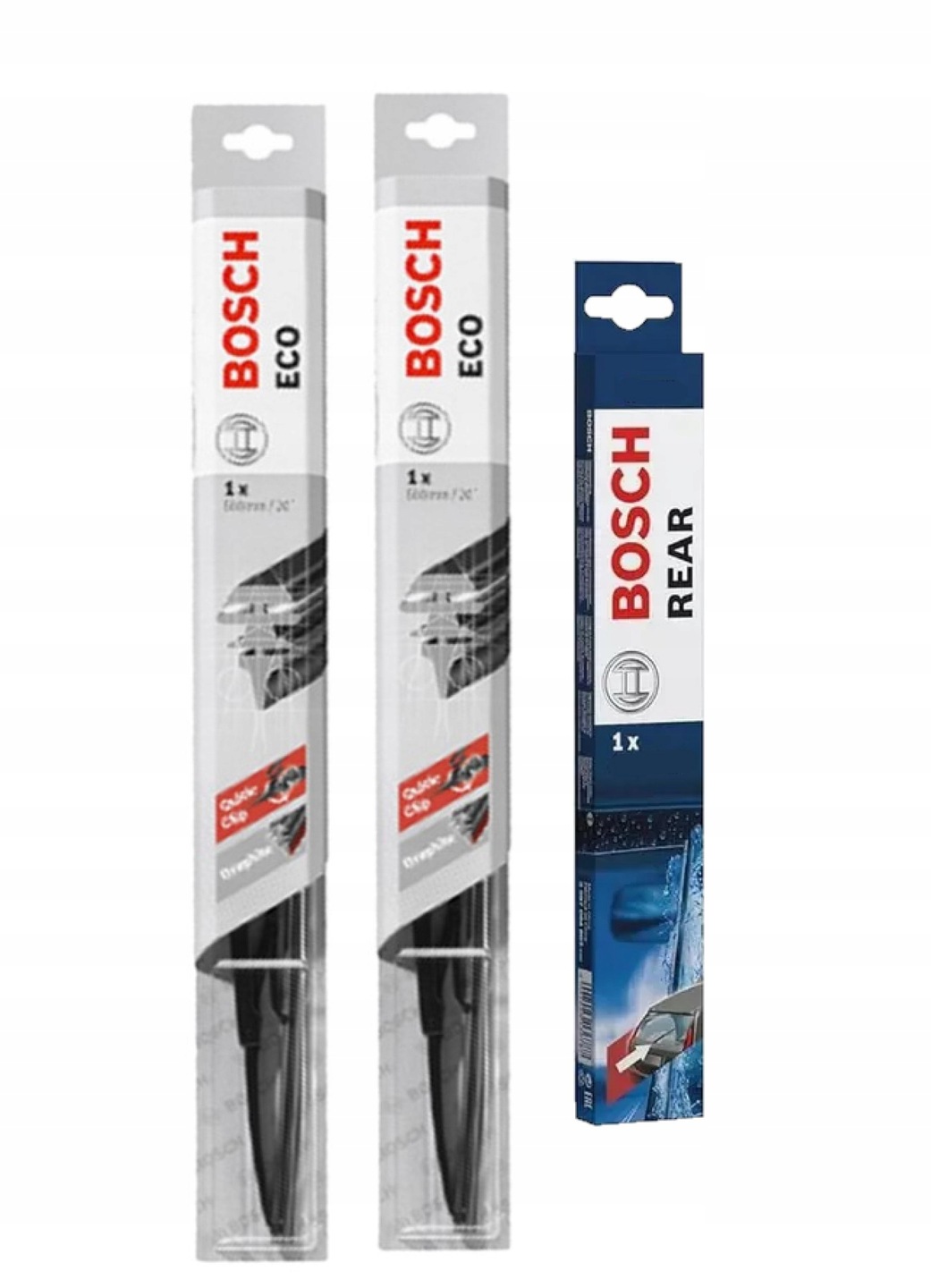 Wycieraczki Bosch przód tył Audi A3 (8L1) Skoda Octavia I Subaru Forester