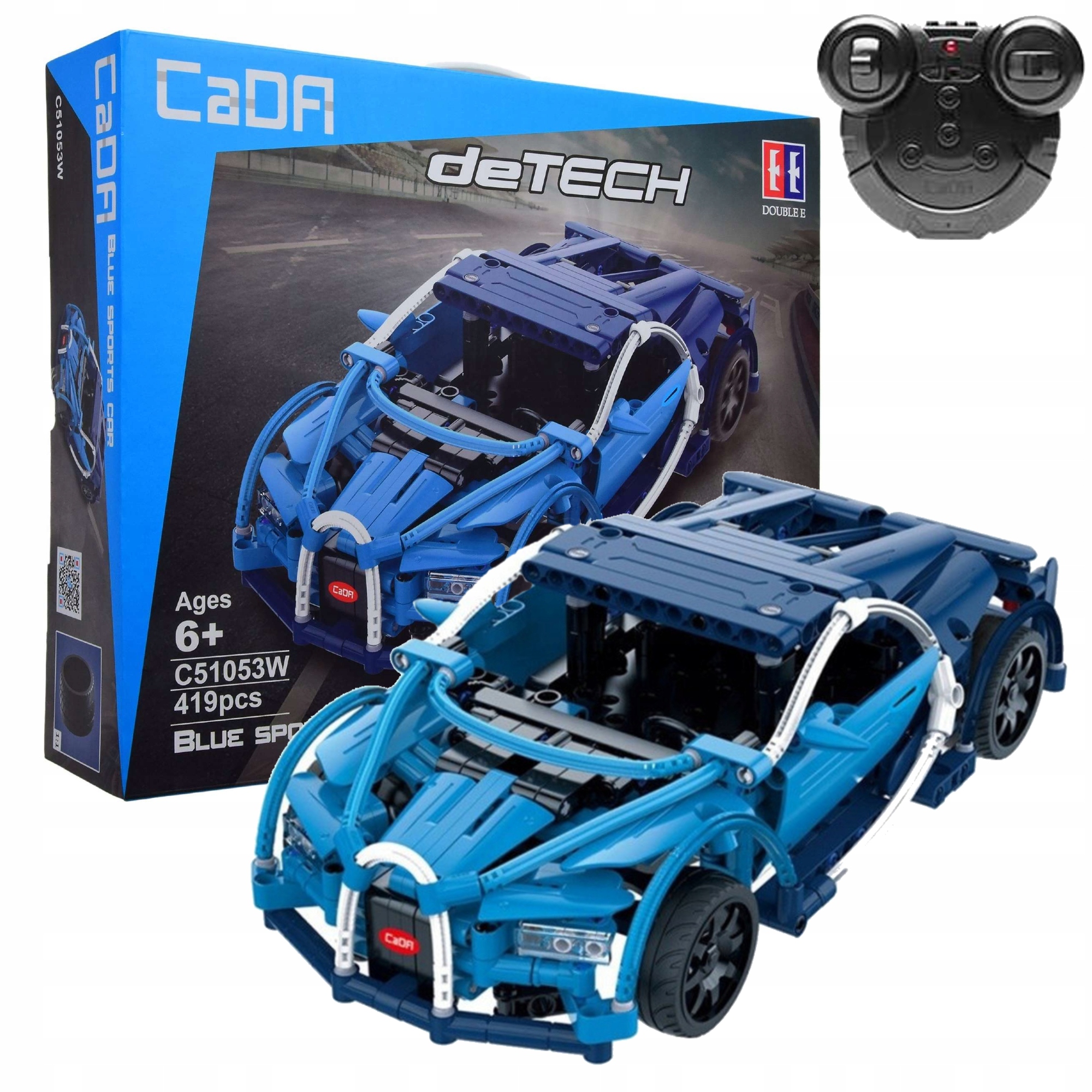 

Klocki Technic Bugatti Samochód Zdalnie Sterowany