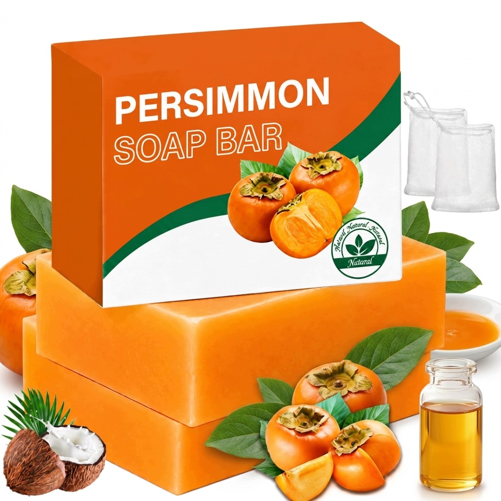 Persimona Citrusové Mýdlo Japonský Extrakt Z Persimony Na Vůni 2X100 G
