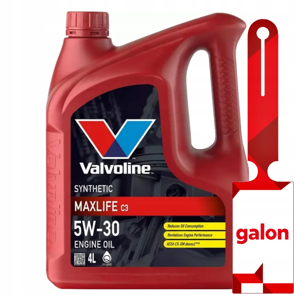 Valvoline Maxlife C3 5w30 4L syntetyczny olej silnikowy
