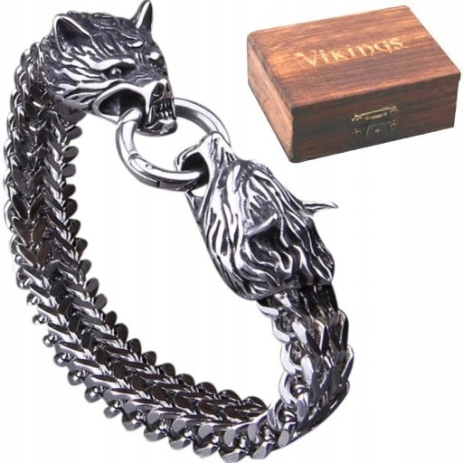Náramek Wiking Thor Vlk ocel 316L