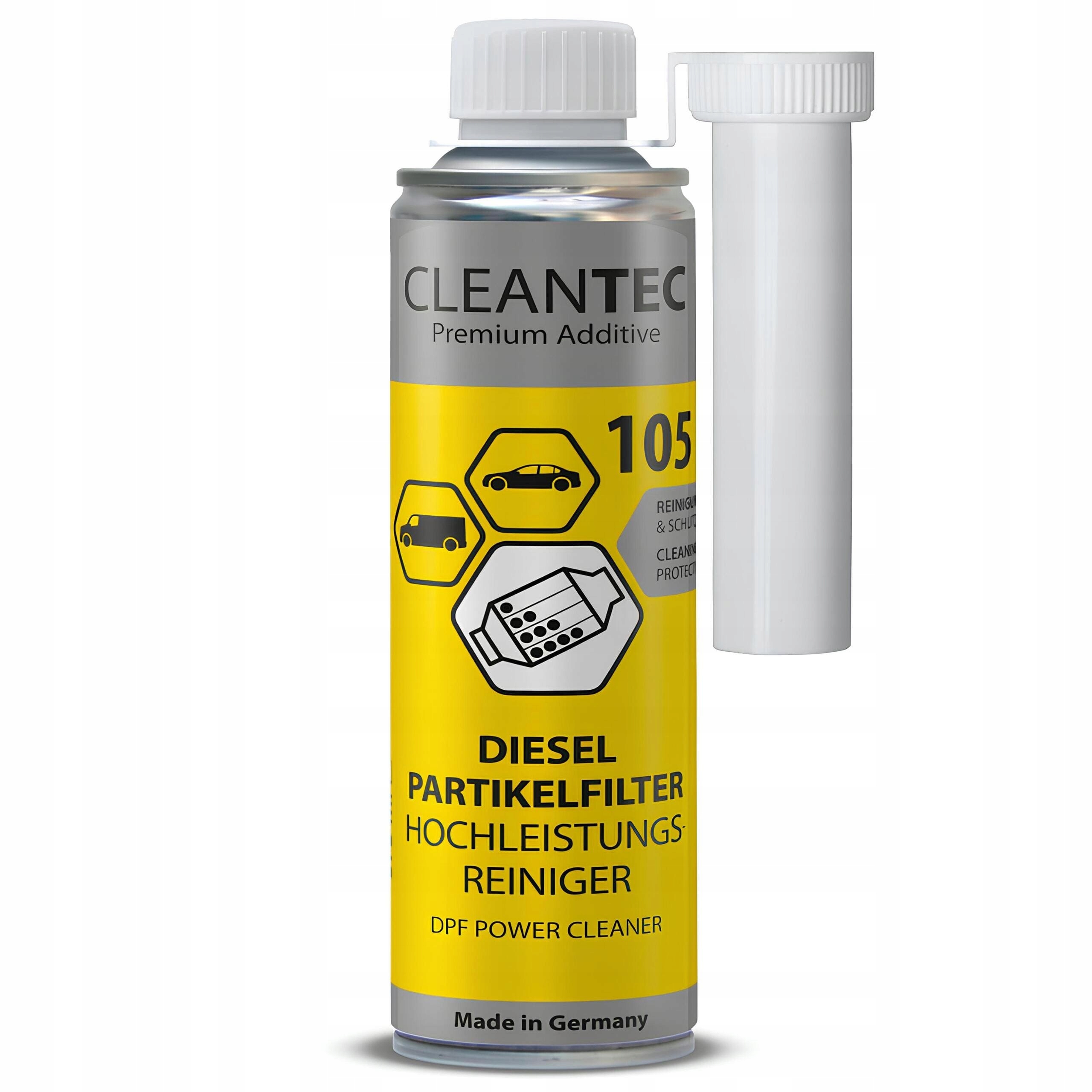 CleanTEC Środek czyszczący do filtrów cząstek stałych Dpf oraz Fap 105