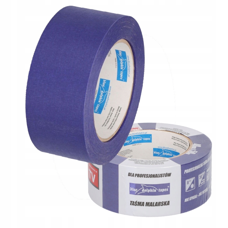 

Taśma malarska Blue dolphin 48 mm x 50 m Niebieska