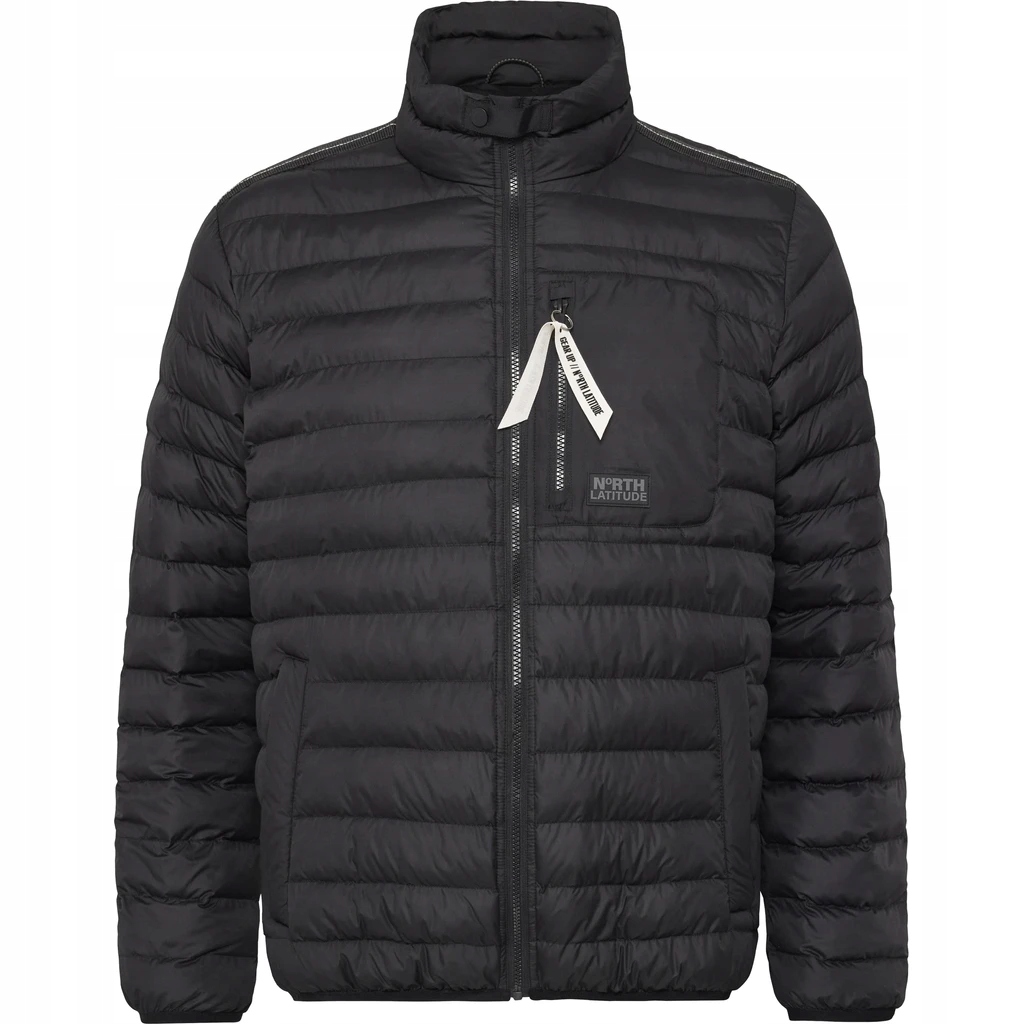 Velká pánská péřová bunda černá North Latitude